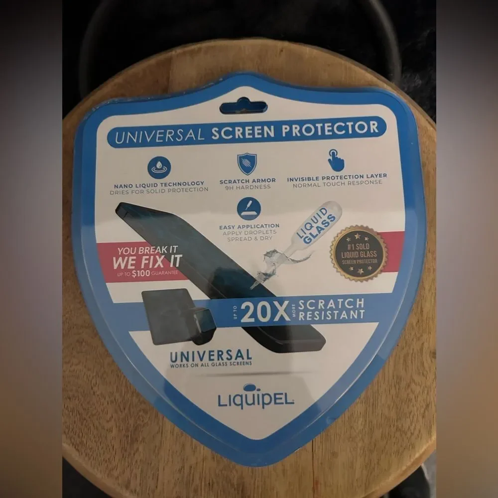 Liquipel Universal Liquid Glass Screen Protection Brand New